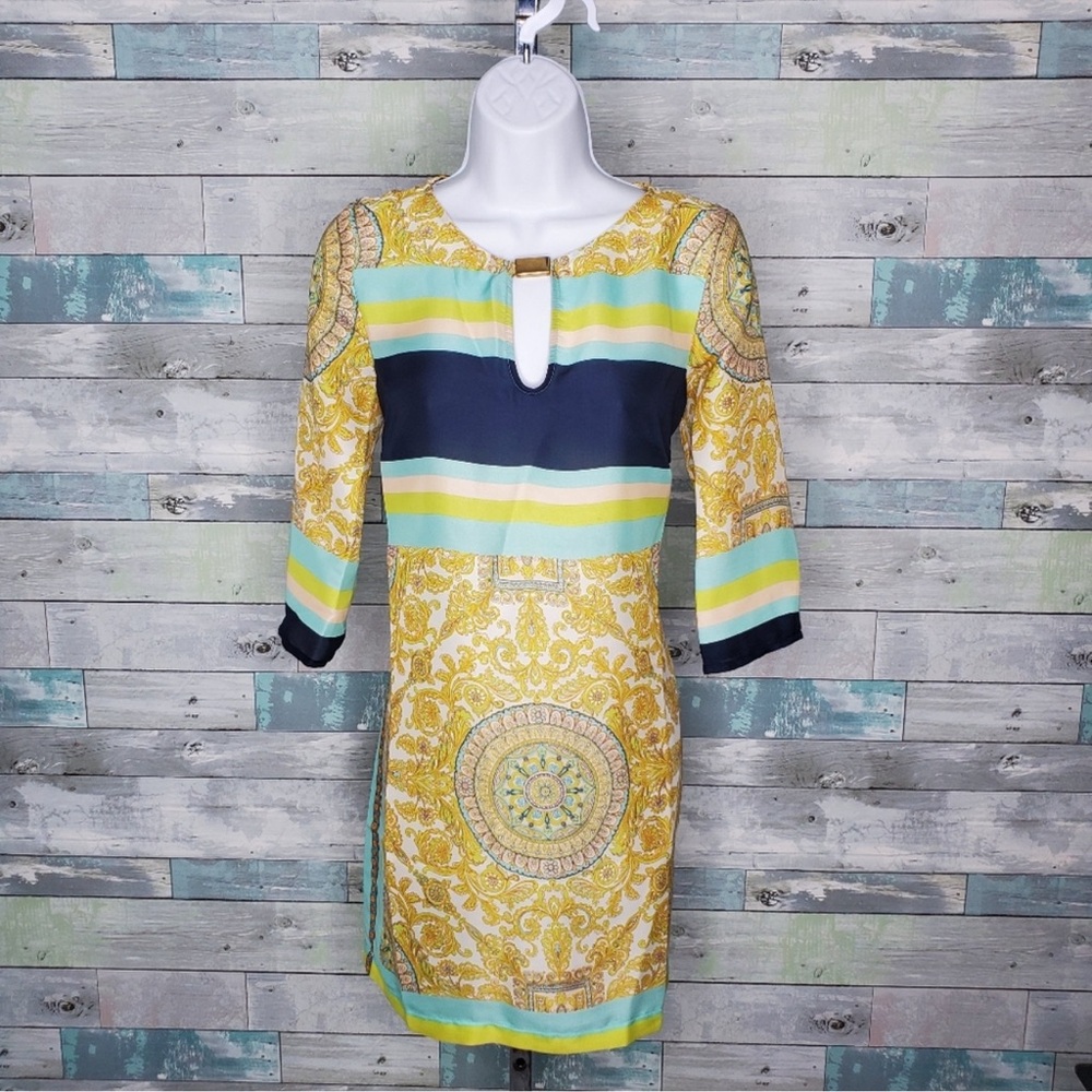 Zara Paisley Tunic Dress, Size M